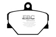 EBC redstuff brake pads front fits 2008 Smart Fortwo 1 0