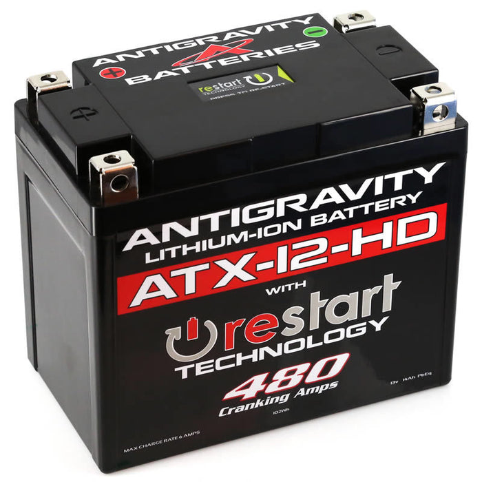 Antigravity Batteries batteries fits Antigravity Ytx12 High Power Lithium Battery W Re Start