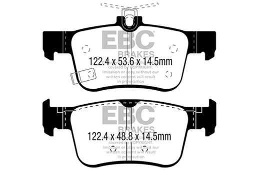 EBC redstuff brake pads rear fits 2017 Honda Civic Type R