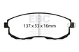 EBC yellowstuff brake pads front fits 2002 03 Infiniti G20 2 0