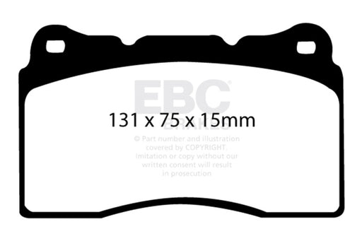 EBC greenstuff brake pads front part DP21210 fits 2004 08 Acura Tl 3 2 Manualbrembo
