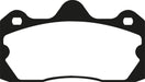 EBC redstuff brake pads rear fits 2010 Lotus Evora 3 5