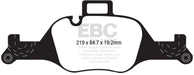 EBC yellowstuff brake pads front fits 2017 Bmw 530 G30