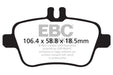 EBC ultimax brake pads rear part UD1646 fits 2013 Mercedes Benz Cla250 2 0 Turbo Ultimax2