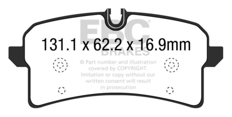 Macan Mk1 3.6 Turbo (Rear Pair) Performance 2-Piece Rotors + Optional Pad Bundle