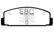 EBC redstuff brake pads rear fits 2003 04 Mazda Protege 2 0 Turbo Mazdaspeed