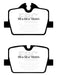 EBC bluestuff brake pads rear fits 2019 Bmw Z4 G29 2 0t