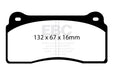 EBC bluestuff brake pads front fits 1999 03 Aston Martin Db7 5 9