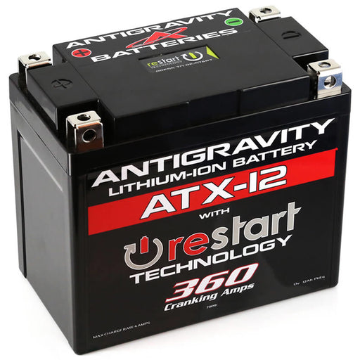 Antigravity Batteries batteries fits Antigravity Ytx12 Lithium Battery W Re Start