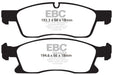 EBC brake pads front part ED91871 fits 2011 Dodge Durango 3 6 Extra Duty