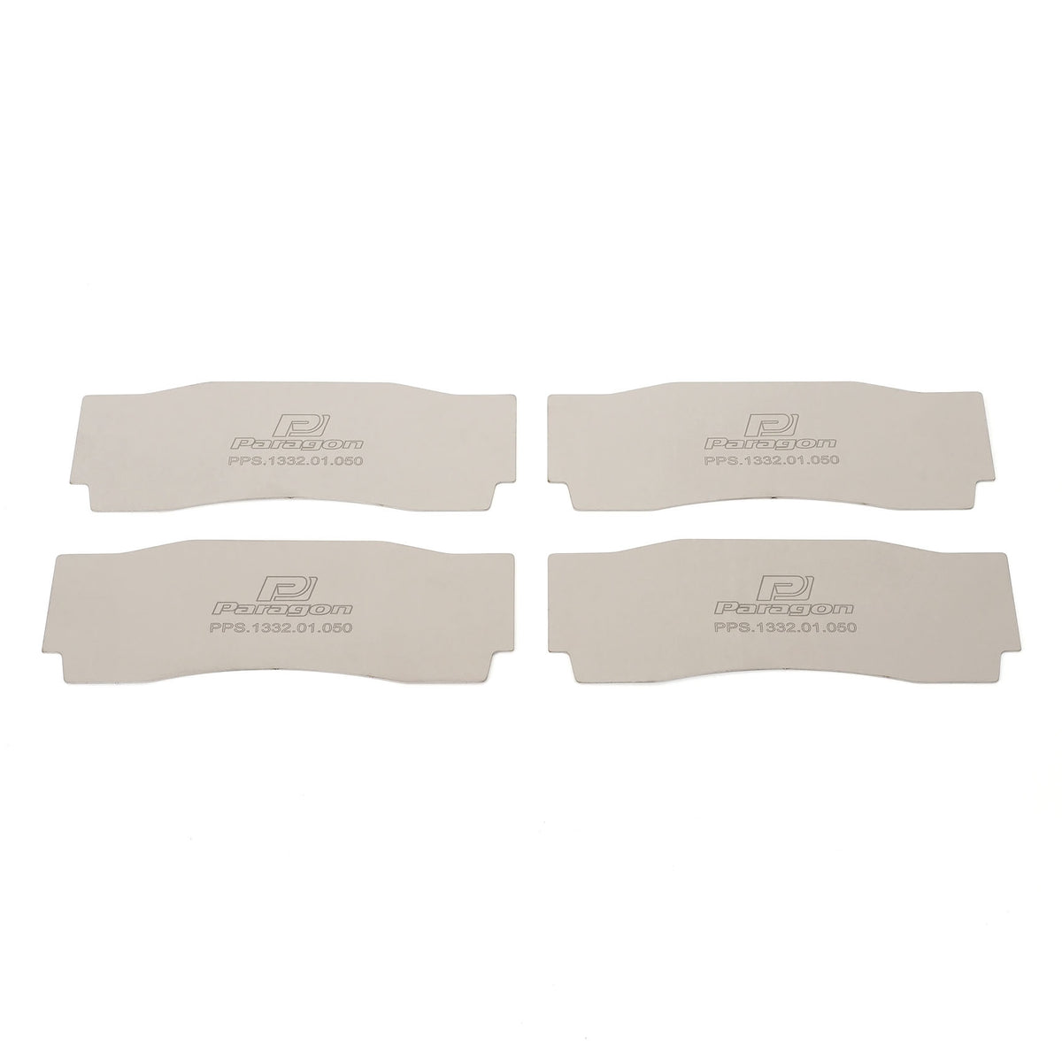 Alcon CAR97 Mono6 Calipers Titanium pad shims — Alcon Brake Kits