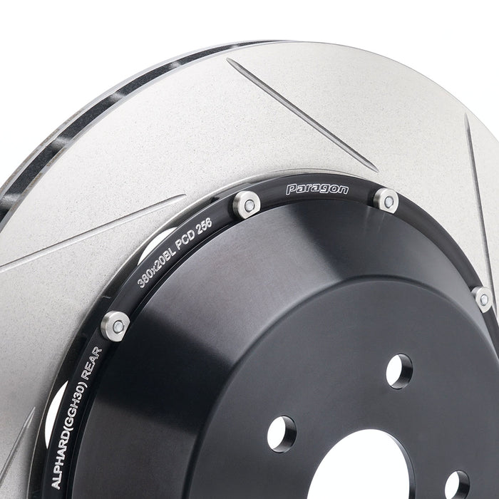 Paragon 2-Piece Rotors – Rear – Toyota Alphard/Vellfire 30 Series (Larger Rotor Size)