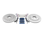 Alcon LC300 Rear brake pad and rotor upgrade kit.  Rotors, pads, lines, and brackets.