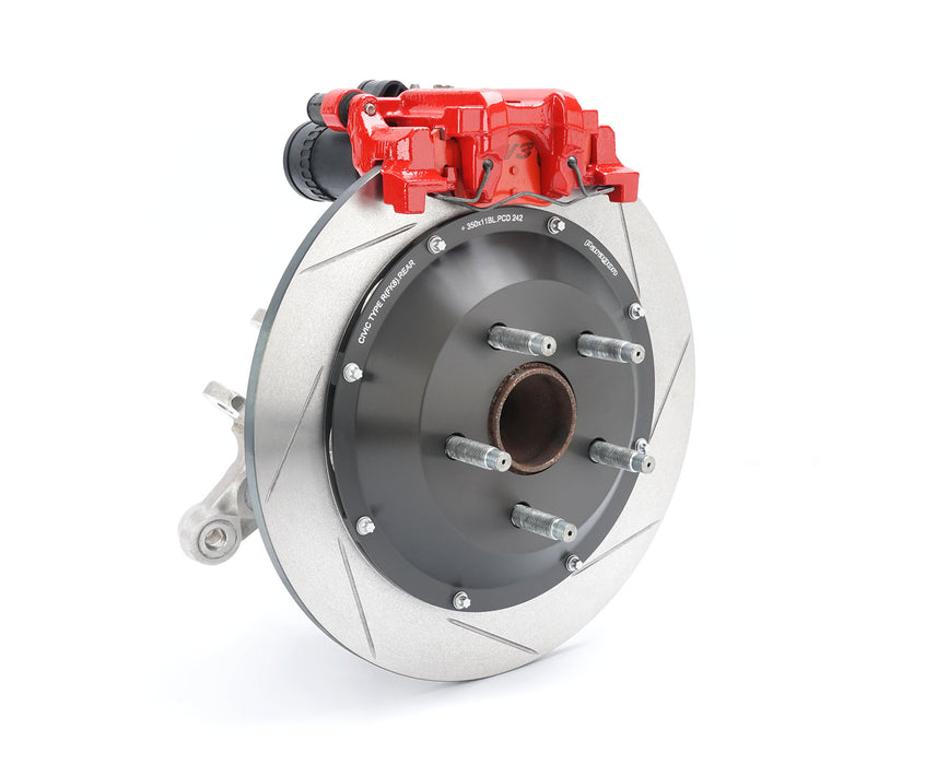 Paragon 2-Piece Rotors – Rear – Honda Civic Type R FK8 / FL5 - Larger Rotor