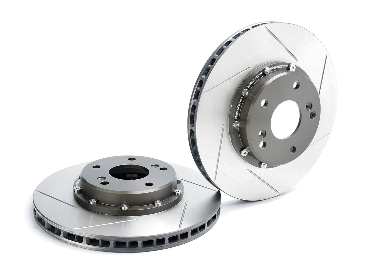 Integra Type R DC5 2-pc Floating Brake Rotors (Front) — Alcon Brake Kits