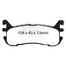 EBC bluestuff brake pads rear fits 1994 01 Mazda Miata Mx5 1 8l