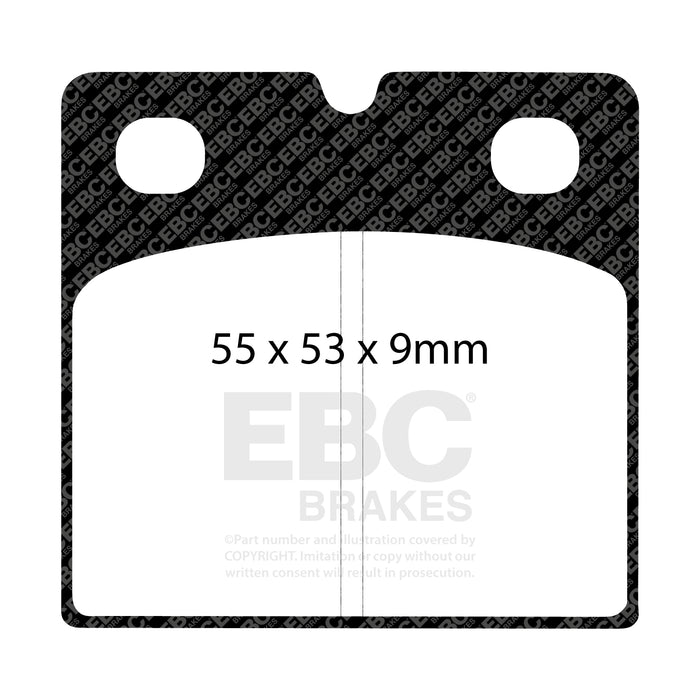 EBC ultimax brake pads rear part UD971 fits 2004 12 Aston Martin Db9 Parking