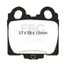 EBC redstuff brake pads rear fits 1998 05 Lexus Gs300 3 0