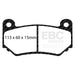 EBC yellowstuff brake pads front fits 2008 11 Lotus Exige 1 8 Supercharged 240