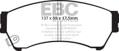 EBC yellowstuff brake pads front fits 2006 09 Ford Fusion 2 3