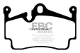EBC yellowstuff brake pads rear fits 2004 08 Porsche Boxster Cast Iron