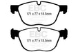 EBC yellowstuff brake pads front fits 2007 10 Bmw X5 3 0