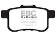 EBC | Rear Yellowstuff Pad and USR Rotor Kit | PN: S9KR1031
