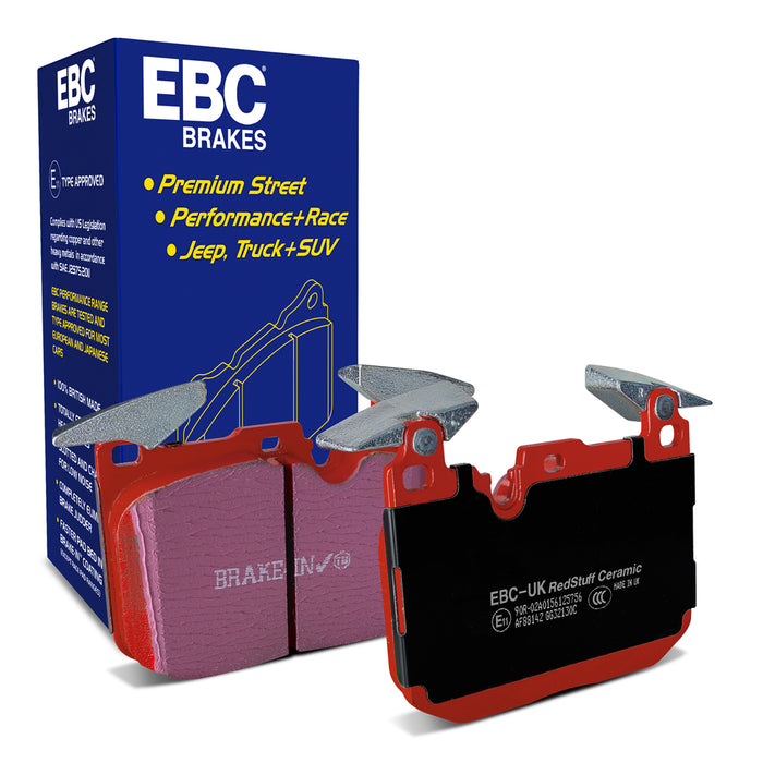 EBC redstuff brake pads front fits 2014 Bmw M3 3 0 Twin Turbo F80