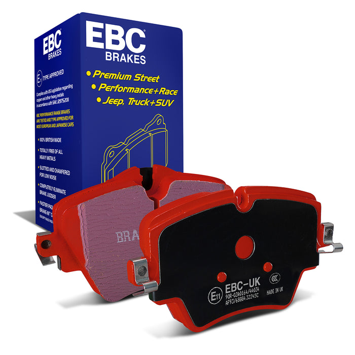 EBC redstuff brake pads front fits 2017 Mini Cooper Countryman F60 1 5l Turbo