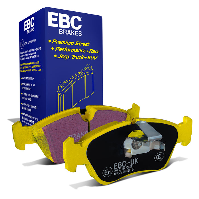 EBC yellowstuff brake pads front fits 1999 02 Bmw Z3 2 5
