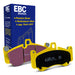 EBC yellowstuff brake pads front fits 2001 03 Porsche 911 996 Cast Iron