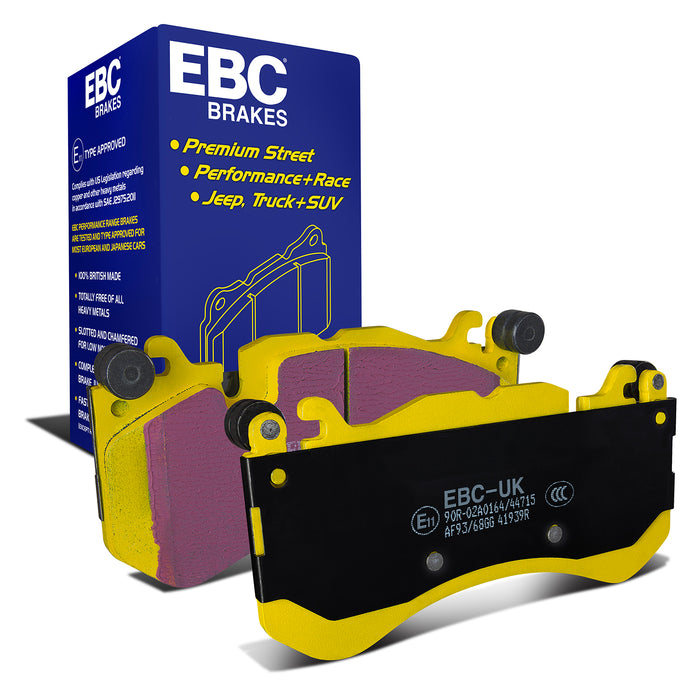 EBC yellowstuff brake pads front fits 2012 Maserati Quattroporte 3 8 Twin Turbo