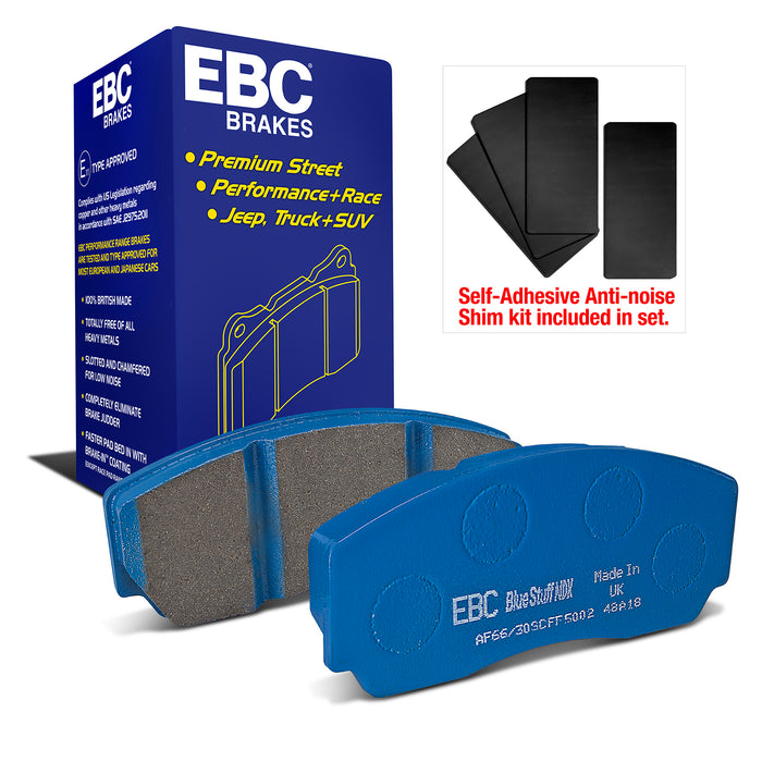 EBC bluestuff brake pads front fits 1990 00 Aston Martin Vantage 5 3 Twin Superchargedap