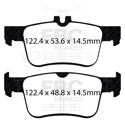 EBC | Rear Yellowstuff Pad and GD Rotor Kit | PN: S5KR1740