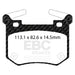 EBC redstuff brake pads rear fits 2017 Kia Stinger 3 3l Twin Turbo
