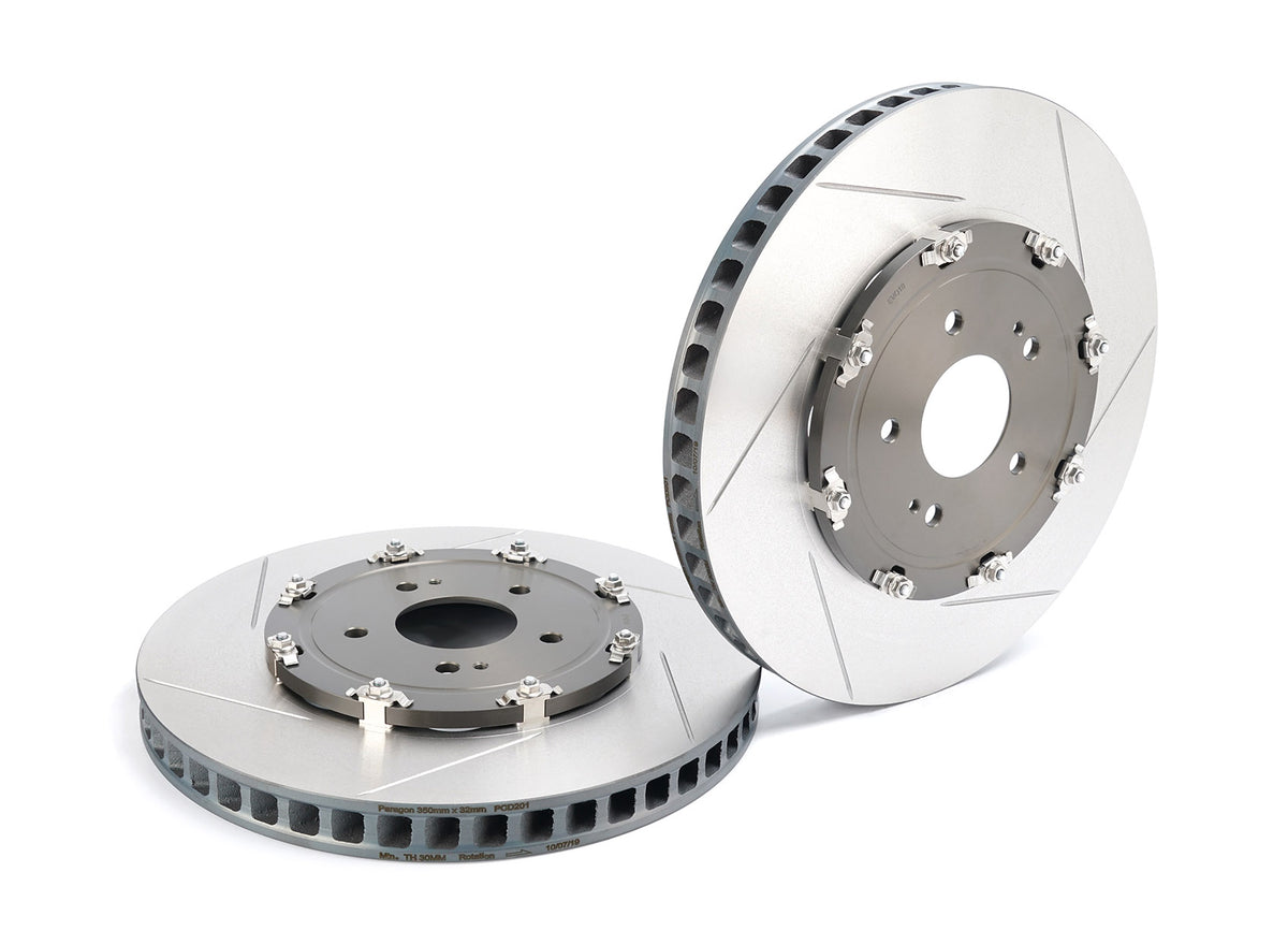 EVO X 2-pc Floating Brake Rotors (Front) — Alcon Brake Kits