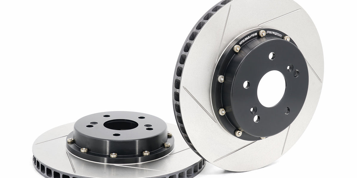 Civic Type R FD2 2-pc Floating Brake Rotors (Front) — Alcon Brake Kits