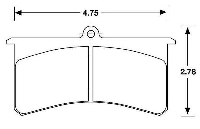 Hawk Performance HB101 Series Brake Pad