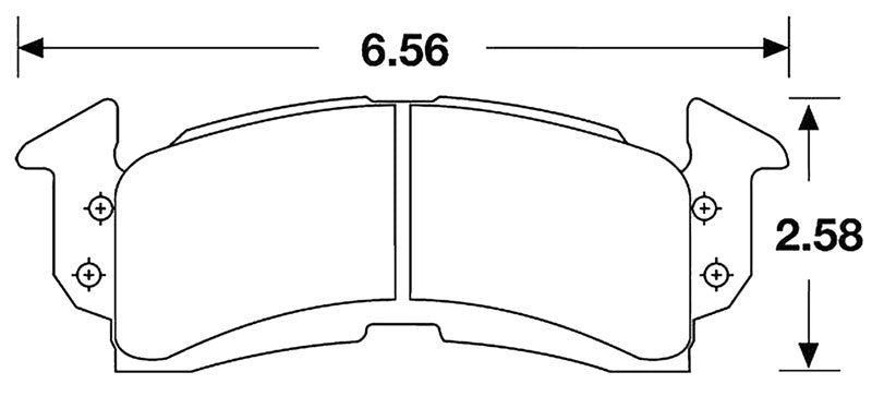 Hawk Performance HB103 Series Brake Pad