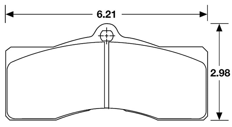 Hawk Performance HB126 Series Brake Pad