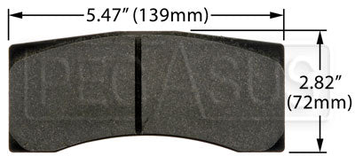 Hawk Performance HB130 Series Brake Pad