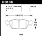 Hawk Performance HB136 Series Brake Pad 0.690 in. thick