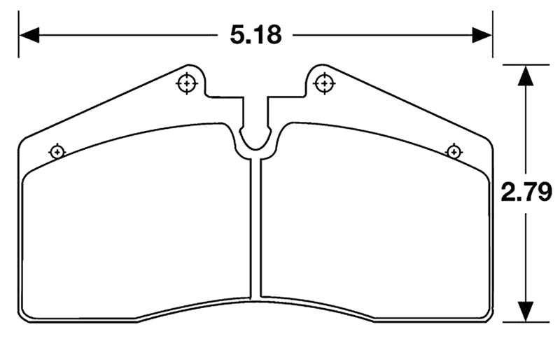 Hawk Performance HB141 Series Brake Pad