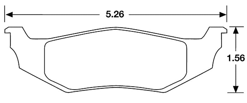 Hawk Performance HB176 Series Brake Pad