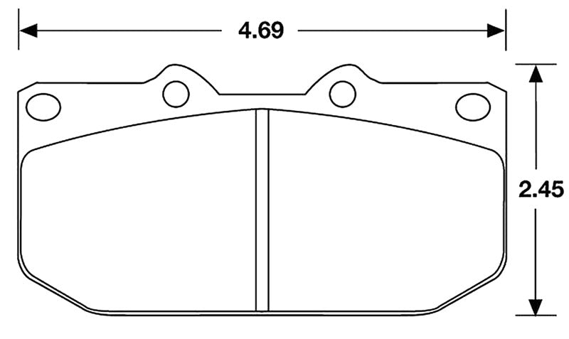 Hawk Performance HB178 Series Brake Pad