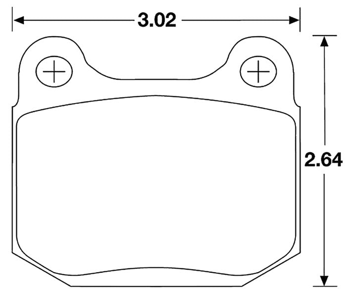 Hawk Performance HB180 Series Brake Pad