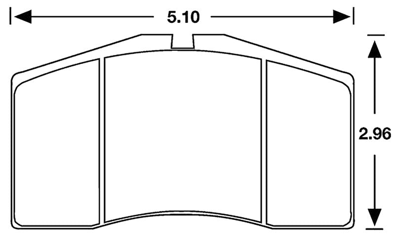 Hawk Performance HB184 Series Brake Pad