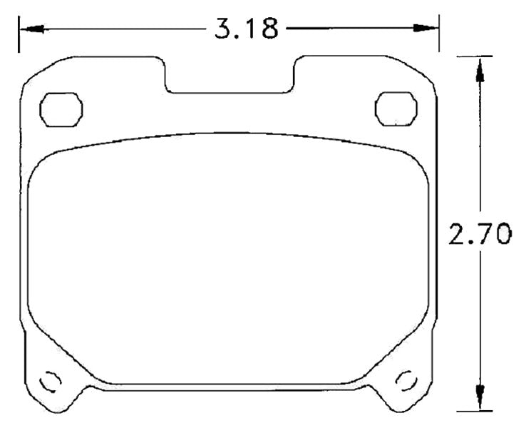 Hawk Performance HB216 Series Brake Pad