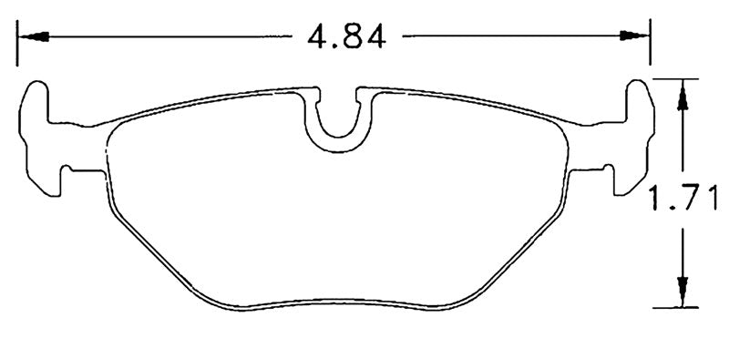 Hawk Performance HB227 Series Brake Pad