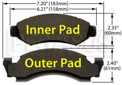 Hawk Performance HB292 Series Brake Pad